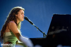 Concert d'Amaia al Parc del Fòrum de Barcelona 